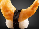 Fried Shrimp Nigiri Sushi