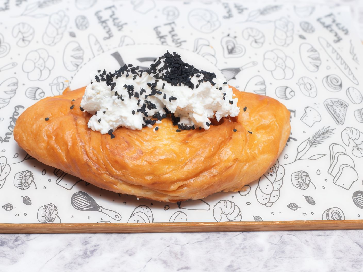 Feta Cheese And Mint Puff