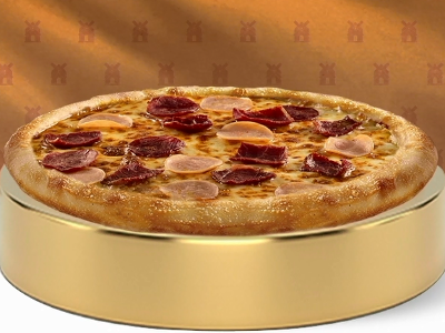 Beef Bacon Pizza - Europe Kingdom Center