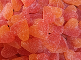 Vegan Sugared Peach Heart Candy