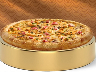 Asia Kingdom Pizza Seafood Ranch Large Size
