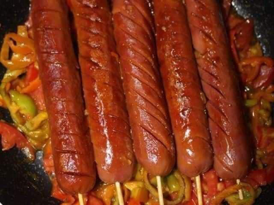 Hot Dog Crepe