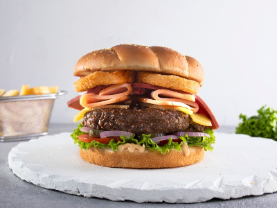 Smokey Beef Burger Sandwich