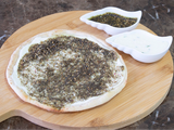 Labneh And Zaatar Manoucheh