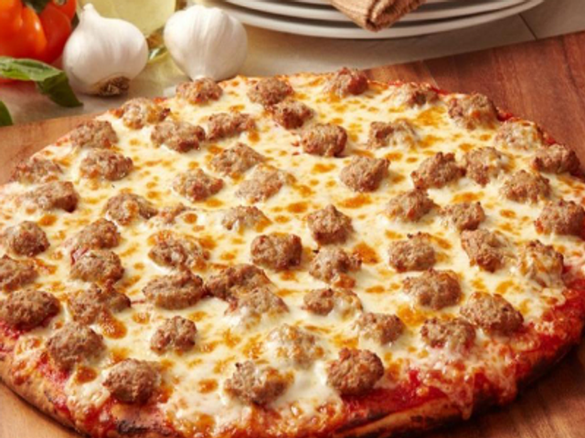 Oriental Sausage Pizza