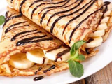 Chocolate And Banana Wrap