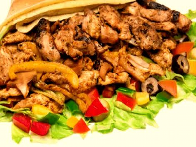 Chicken Shawerma Crepe