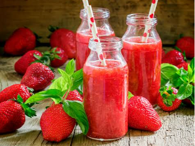 Fresh Strawberry Juice