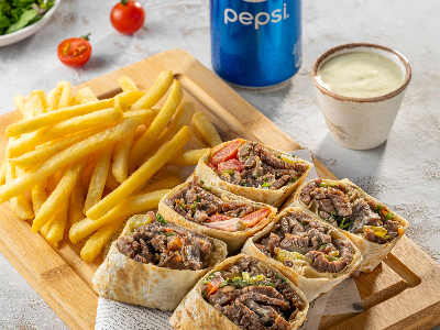 Beef Shawarma In Saj Box