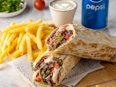 Mixed Shawarma In Saj Box