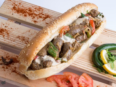 Alexandrian Sausage Sandwich
