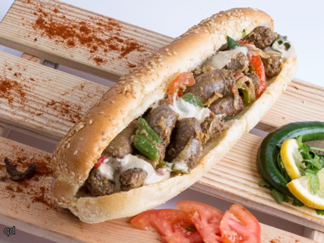 Alexandrian Sausage Sandwich