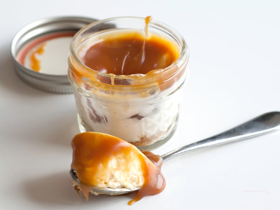 Caramel Walnuts Cheesecake Jar 210 Ml