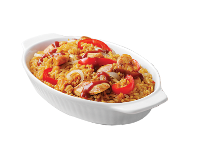 Rice With Mexican Grilled Chicken