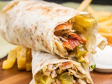 Chicken Shawerma Roll Sandwich
