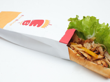 Golden Chicken Shawerma Sandwich