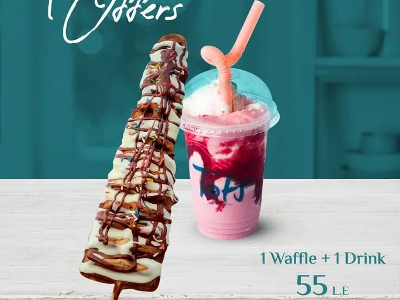 1 Waffle And 1 Drink Offer