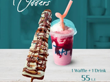 1 Waffle And 1 Drink Offer