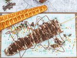 Nutella Chocolate Waffle Stick