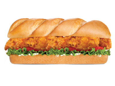 Chicken Pane With French Fries Sandwich