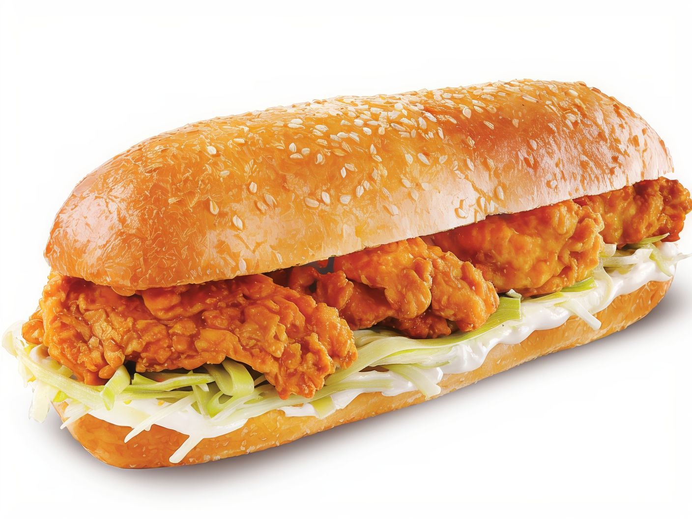 Chicken Strips With French Fries Sandwich
