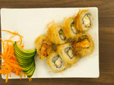 Fried Konafa Roll