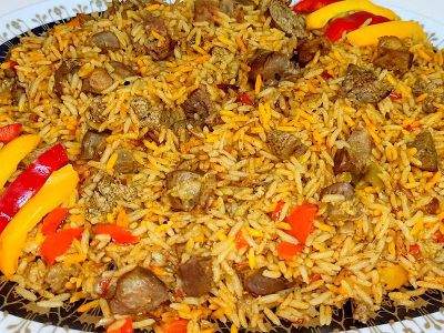 Basmati Rice With Liver And Gibelts