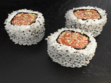 Hoso Maki Cheese Salmon Tempura