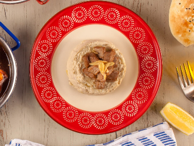 Orma With Minced Meat Chickpeas