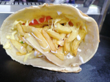 Fries Crepe