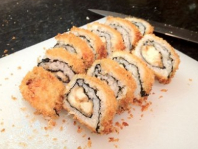 Fried Cheddar Roll