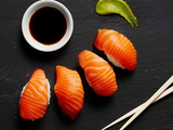 Nigiri Spicy Salmon