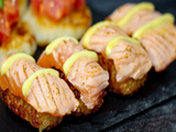 Fried Nigiri Crispy Rice Salmon