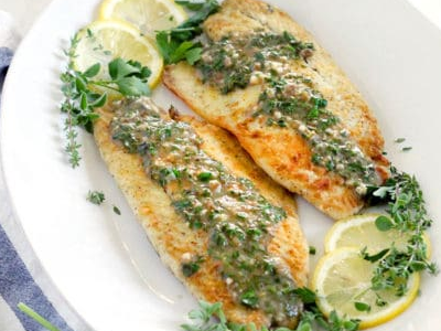 Fried Sea Bass