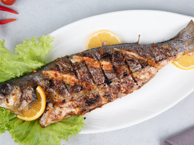 Zander Fish Fillet Oil And Lemon