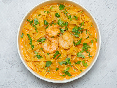 Seafood Oven Baked Pasta