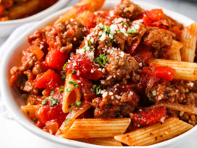 Pasta With Minced Meat