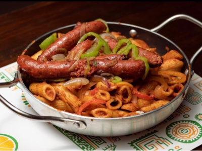 Oriental Sausage Pasta
