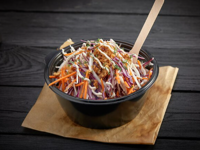 Coleslaw With Nuts Salad