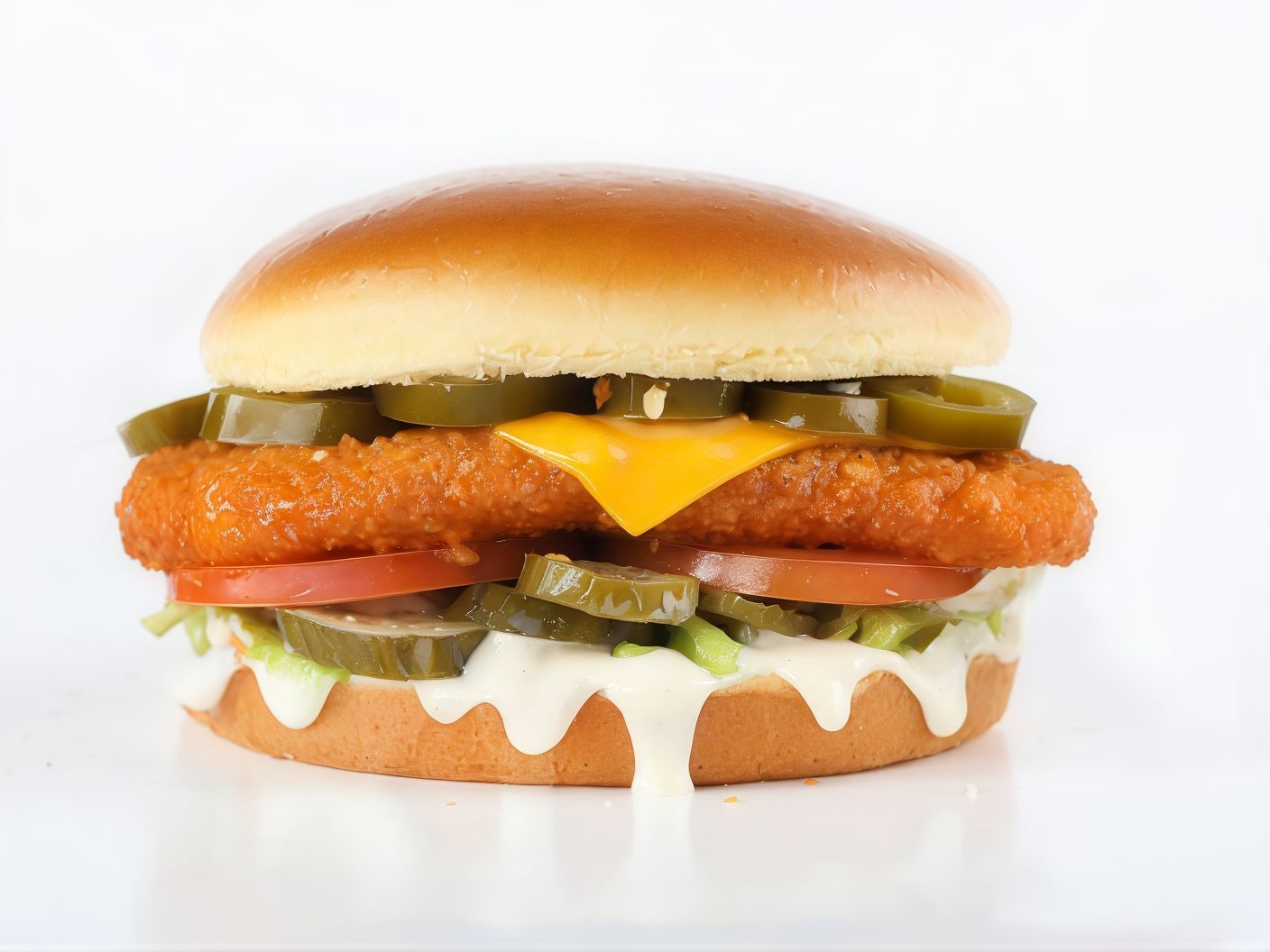 Buffalo Chicken Crispy Sandwich