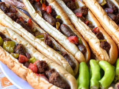 Alexandrian Sausage Sandwich