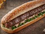 Grilled Kofta Sandwich