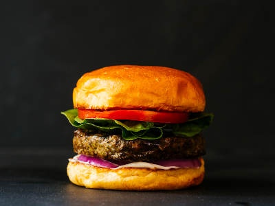 Double Beef Burger Sandwich