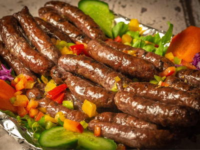 Grilled Sausage Quail Mix