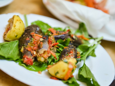 Pickled Eggplant Salad