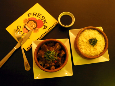 Oriental Sausage With Pomegranate Molasses Casserole