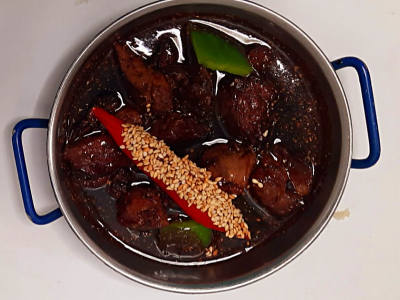 Chicken Souda With Pomegranate Molasses
