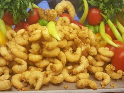 Crispy Fried Peeled Shrimp Medium