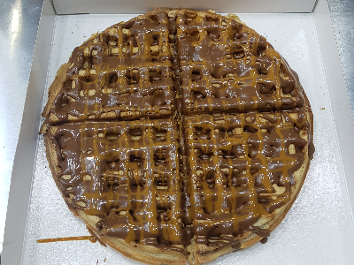 Twins Lotus Nutela Waffles