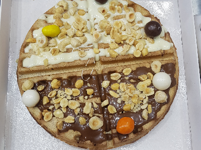 Nuts Dala3 Waffle